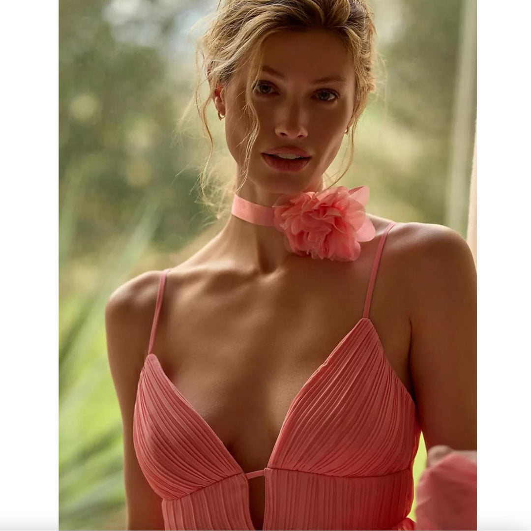 Rya Collection Shinn Chemise in Rosewood 919-Loungewear-Rya Collection-Rosewood-XSmall-Anna Bella Fine Lingerie, Reveal Your Most Gorgeous Self!