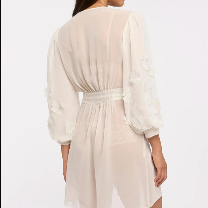 Rya Collection St. Tropez Cover Up 844-Robes-Rya Collection-Ivory-XSmall/Small-Anna Bella Fine Lingerie, Reveal Your Most Gorgeous Self!