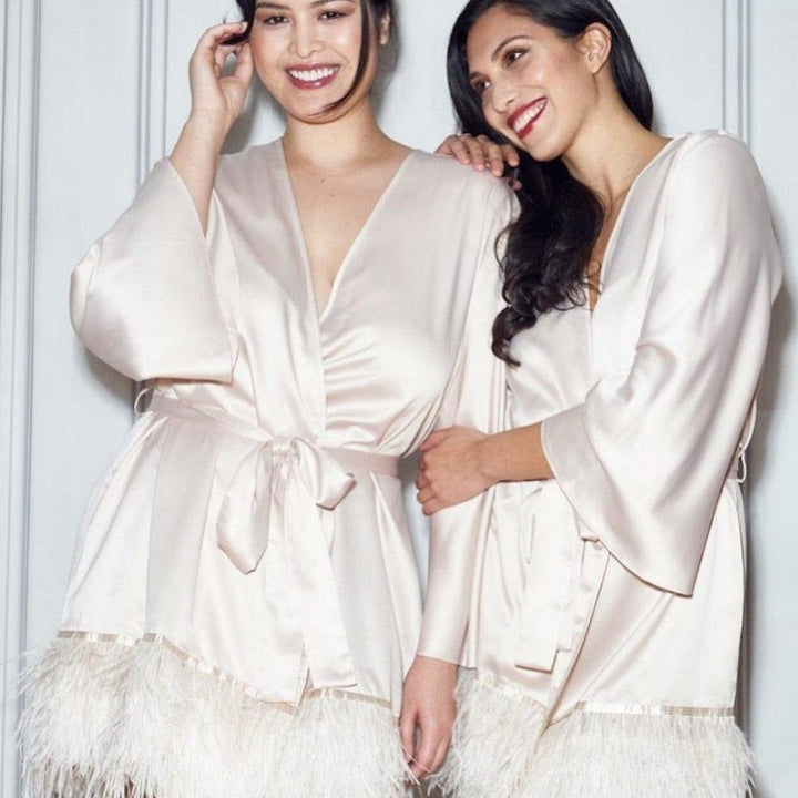 Rya Collection Swan Cover-Up in Champagne 394-Robes-Rya Collection-Champagne-XSmall/Small-Anna Bella Fine Lingerie, Reveal Your Most Gorgeous Self!