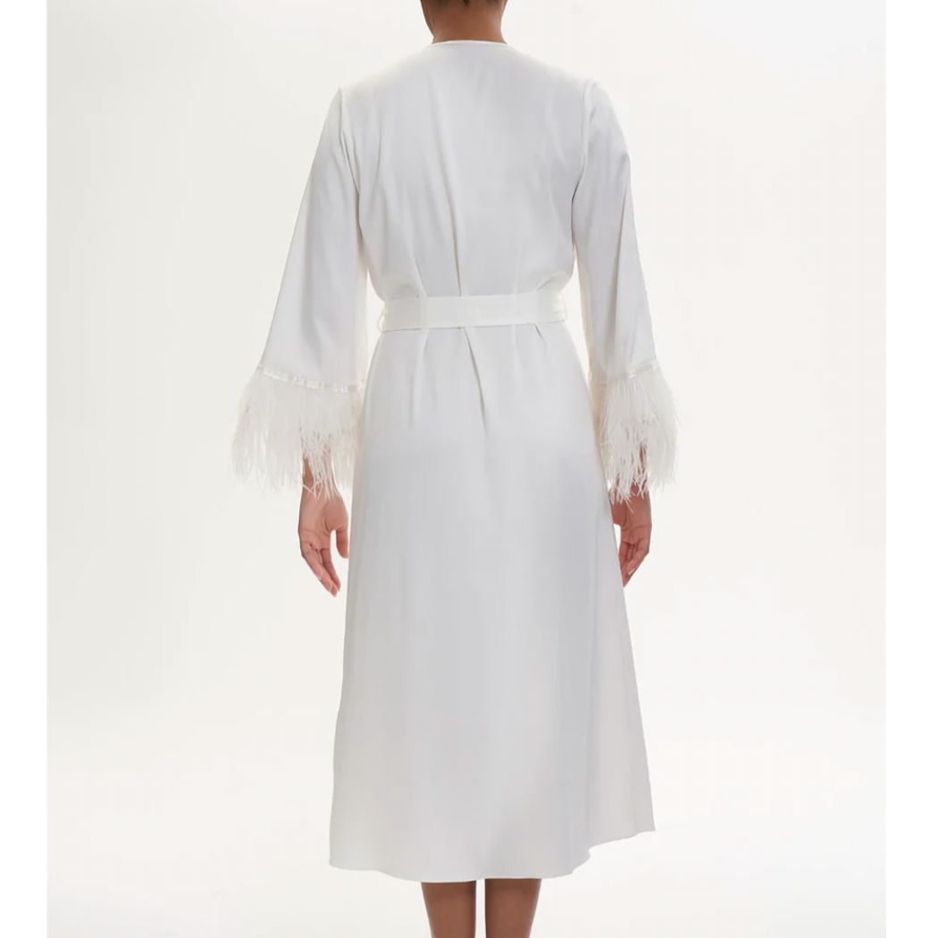 Rya Collection Swan Robe 570 in Ivory-Robes-Rya Collection-Ivory-XSmall/Small-Anna Bella Fine Lingerie, Reveal Your Most Gorgeous Self!