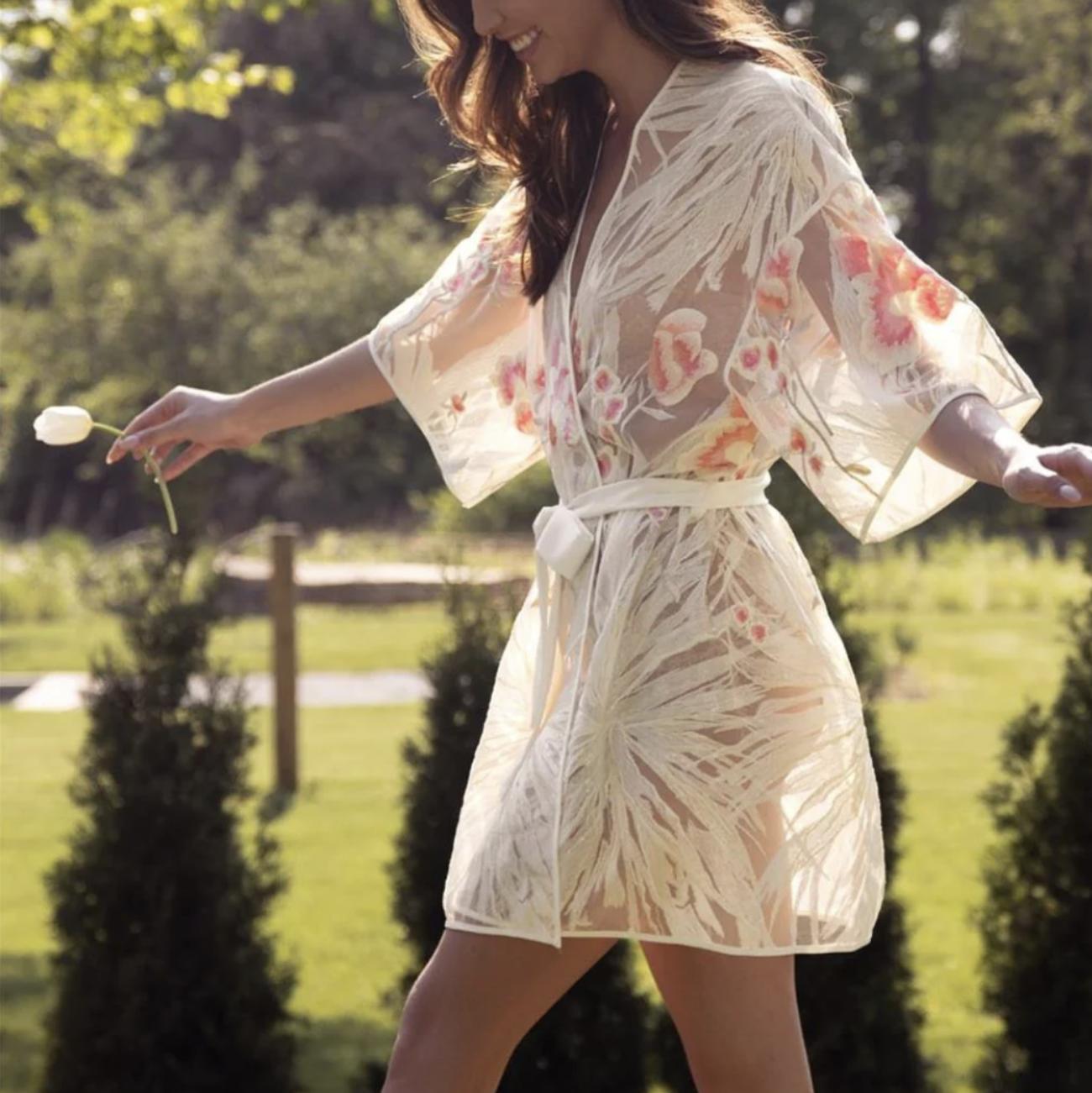 Rya Collection Tamara Cover Up in Ivory Mix 923-Robes-Rya Collection-Ivory Mix-XSmall/Small-Anna Bella Fine Lingerie, Reveal Your Most Gorgeous Self!