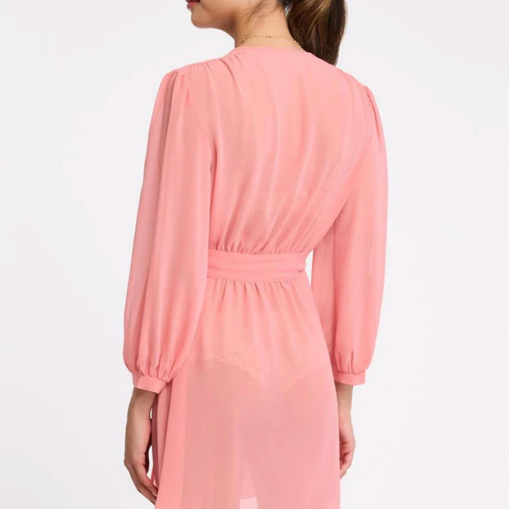 Rya Collection True Love Cover Up in Rosewood 706-Robes-Rya Collection-Rosewood-XSmall/Small-Anna Bella Fine Lingerie, Reveal Your Most Gorgeous Self!