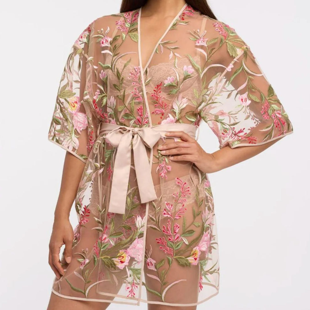 Rya Collection Valencia Cover Up 811-Robes-Rya Collection-Azalea Mix-XSmall/Small-Anna Bella Fine Lingerie, Reveal Your Most Gorgeous Self!