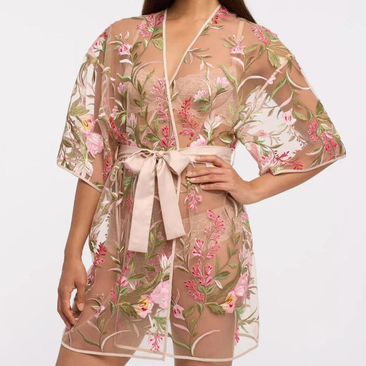 Rya Collection Valencia Cover Up 811-Robes-Rya Collection-Azalea Mix-XSmall/Small-Anna Bella Fine Lingerie, Reveal Your Most Gorgeous Self!