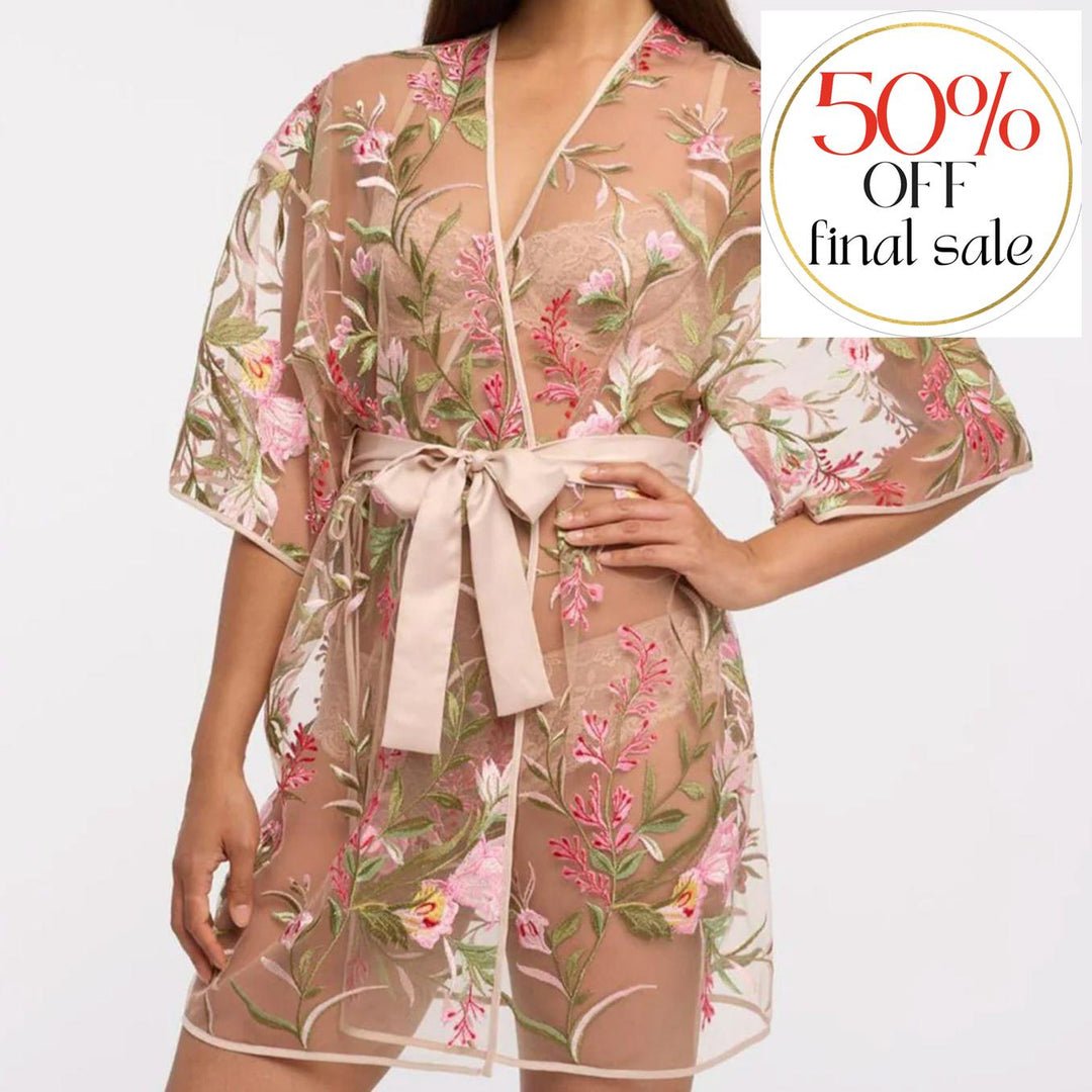 Rya Collection Valencia Cover Up 811-Robes-Rya Collection-Azalea Mix-XSmall/Small-Anna Bella Fine Lingerie, Reveal Your Most Gorgeous Self!