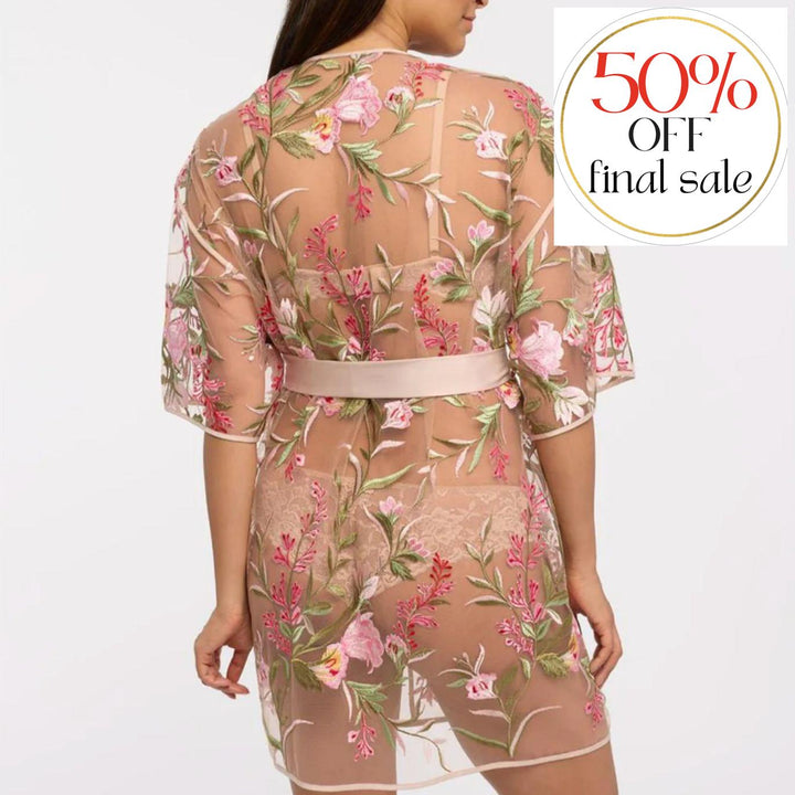 Rya Collection Valencia Cover Up 811-Robes-Rya Collection-Azalea Mix-XSmall/Small-Anna Bella Fine Lingerie, Reveal Your Most Gorgeous Self!