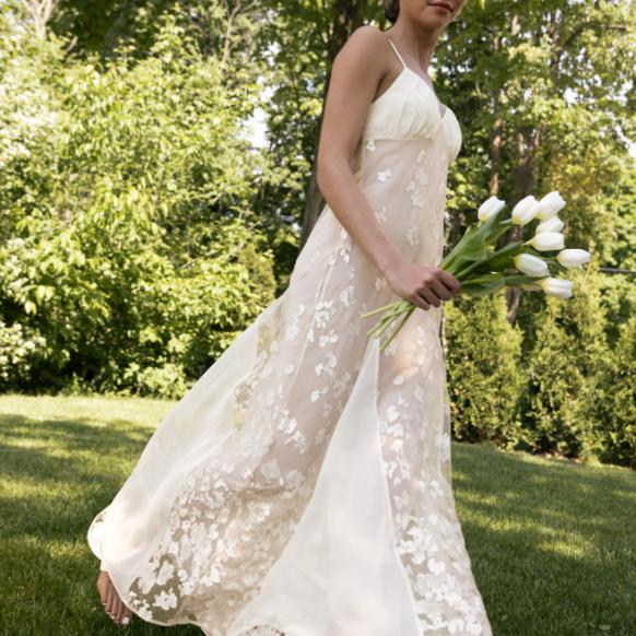 Rya Collection Vija Gown 939 in Ivory-Loungewear-Rya Collection-Ivory-XSmall-Anna Bella Fine Lingerie, Reveal Your Most Gorgeous Self!