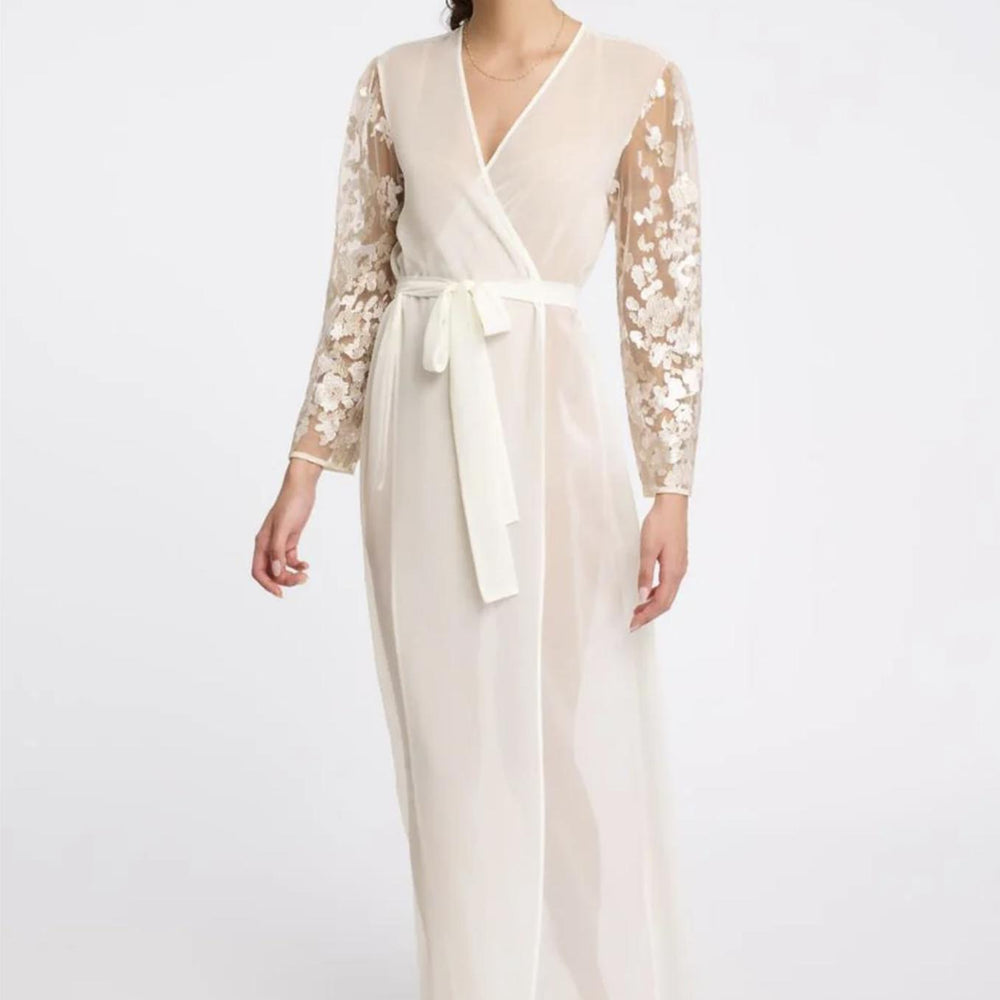 Rya Collection Vija Robe 975 in Ivory-Robes-Rya Collection-Ivory-XSmall/Small-Anna Bella Fine Lingerie, Reveal Your Most Gorgeous Self!