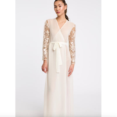 Rya Collection Vija Robe 975 in Ivory-Robes-Rya Collection-Ivory-XSmall/Small-Anna Bella Fine Lingerie, Reveal Your Most Gorgeous Self!