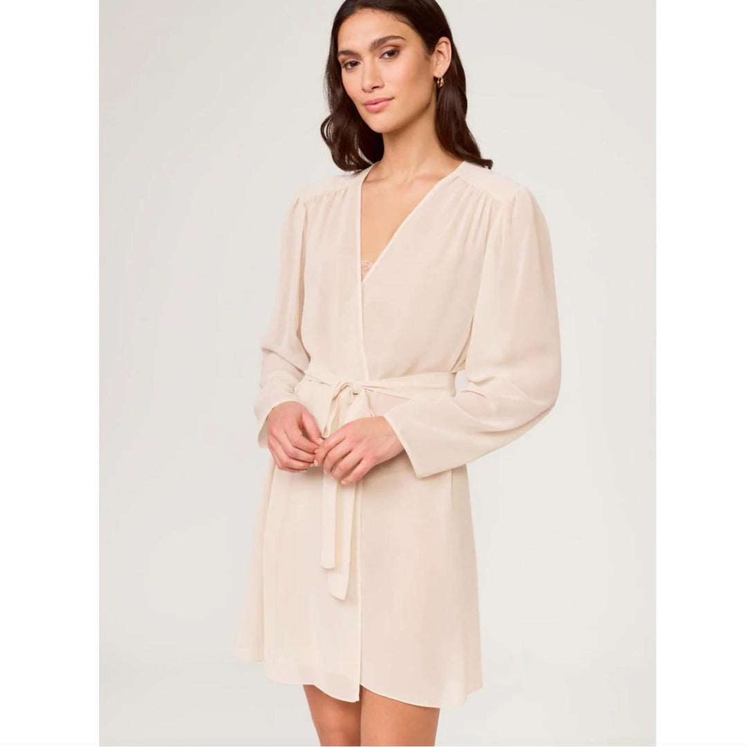 Rya Lovely Cover-up in Champagne 1030-Robes-Rya Collection-Champagne-XSmall/Small-Anna Bella Fine Lingerie, Reveal Your Most Gorgeous Self!