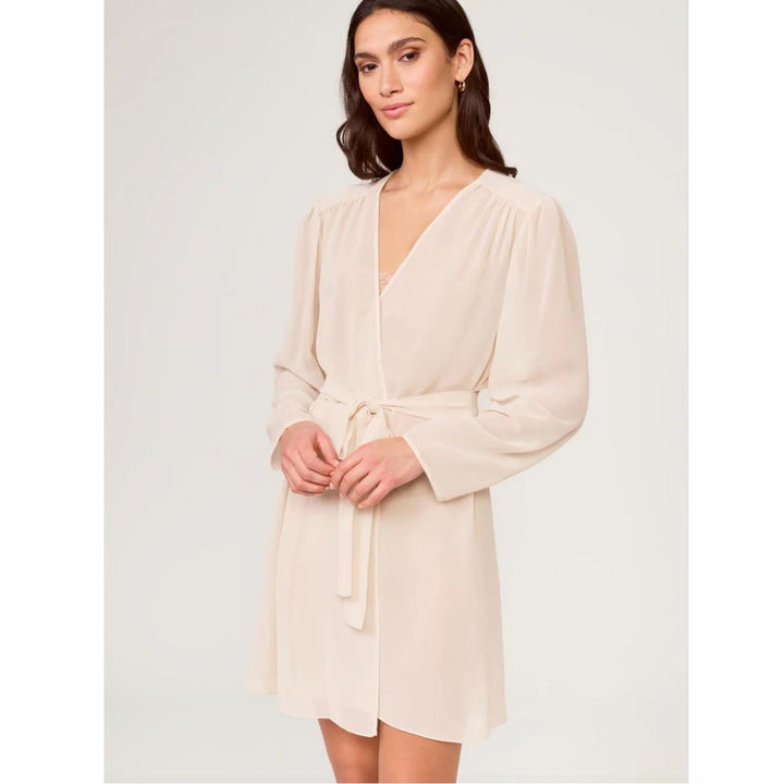 Rya Lovely Cover-up in Champagne 1030-Robes-Rya Collection-Champagne-XSmall/Small-Anna Bella Fine Lingerie, Reveal Your Most Gorgeous Self!