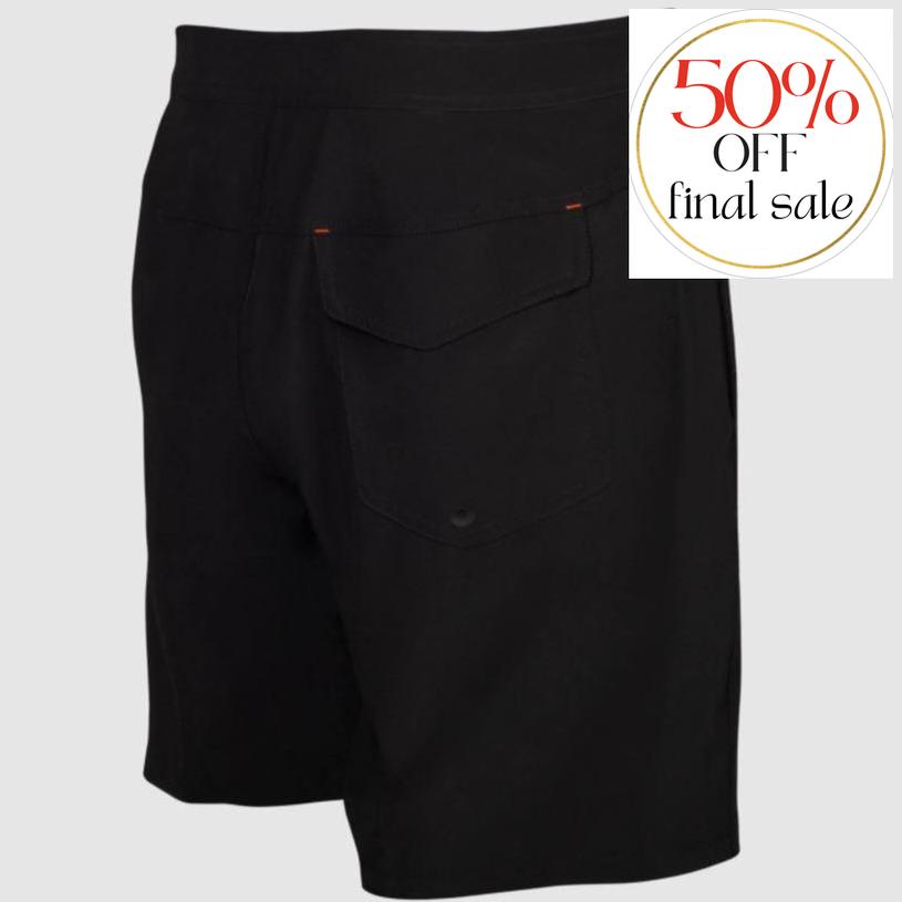 SAXX Betawave Men's 17" Swim Short in Black-Mens-SAXX-Black-32-Anna Bella Fine Lingerie, Reveal Your Most Gorgeous Self!
