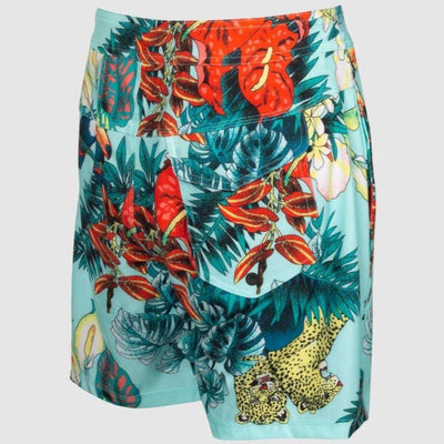 SAXX Betawave Men's 17" Swim Short in Blue Disco Jungle-Anna Bella Fine Lingerie-Blue Disco Jungle-30-