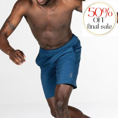 SAXX Kinetic 2N1 Train Short in Velvet Blue SXGS25-Mens-SAXX-Velvet Blue-Small-Anna Bella Fine Lingerie, Reveal Your Most Gorgeous Self!