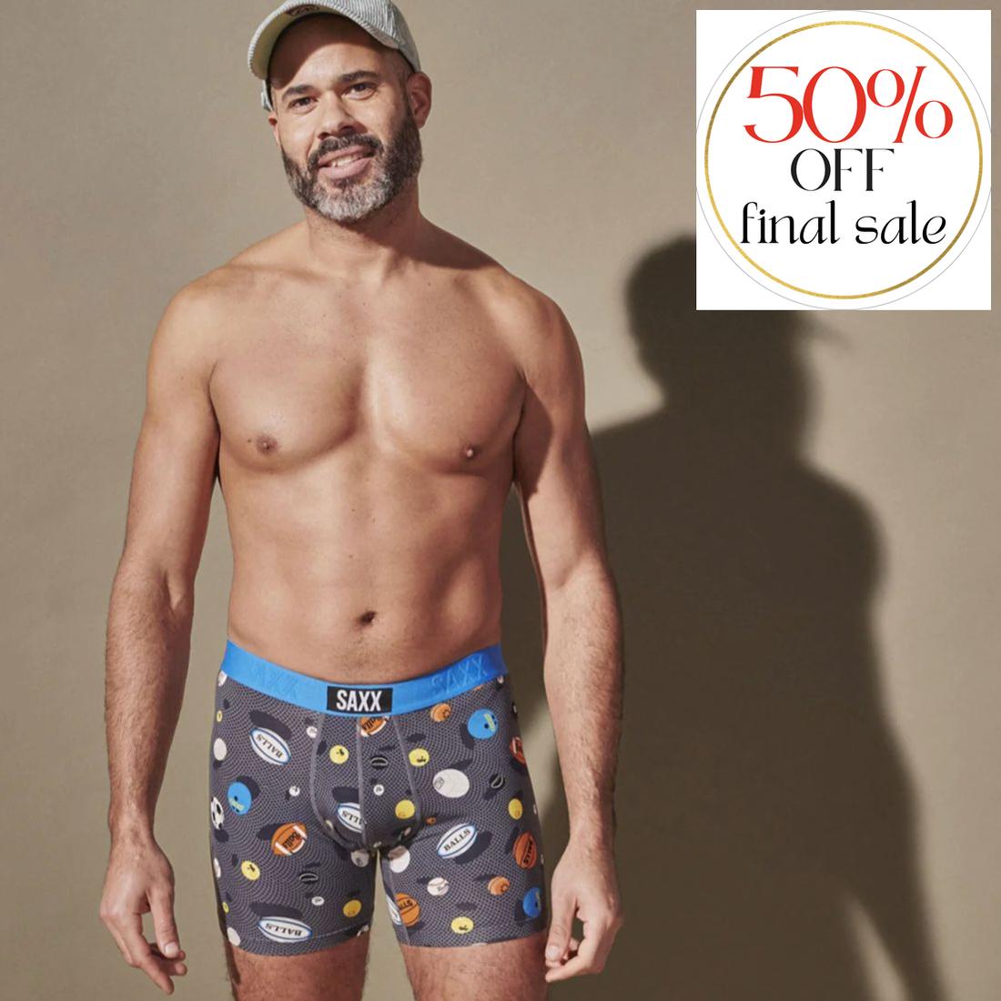 SAXX Vibe Balls to the Walls Brief-Mens-SAXX-Small-Anna Bella Fine Lingerie, Reveal Your Most Gorgeous Self!