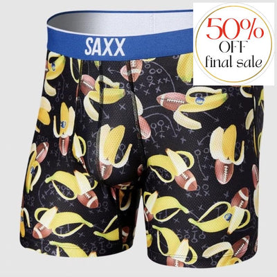 SAXX Volt Bananas For Football Brief-Mens-SAXX-Small-Anna Bella Fine Lingerie, Reveal Your Most Gorgeous Self!