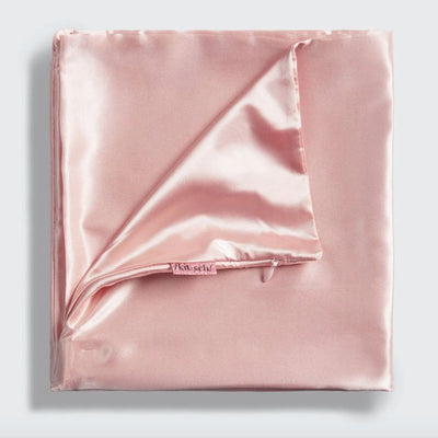 Satin Pillowcase King Size in Blush-Anna Bella Fine Lingerie-