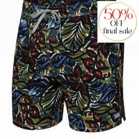 Saxx Oh Buoy Men's 5" Painterly Paradise Multi-Mens-SAXX-Painterly Paradise Multi-Small-Anna Bella Fine Lingerie, Reveal Your Most Gorgeous Self!