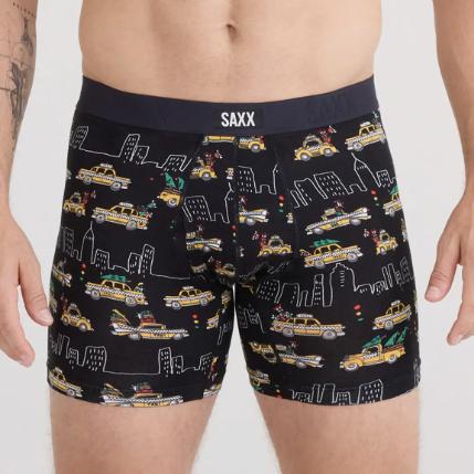 Saxx Vibe Extra Soft Comfort SXVX24F in Hail the Holiday-Mens-SAXX-Hail the Holiday-Small-Anna Bella Fine Lingerie, Reveal Your Most Gorgeous Self!
