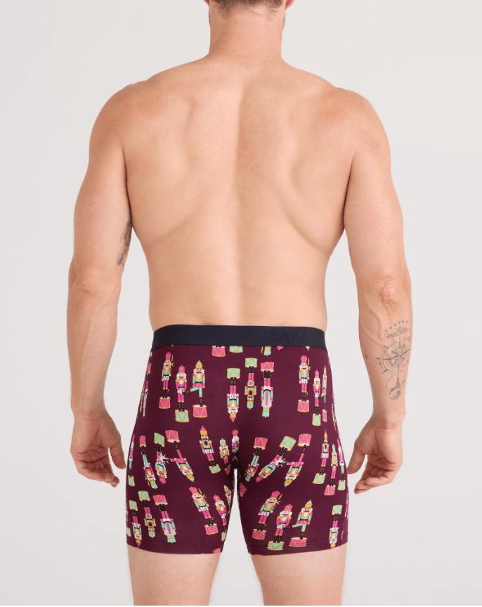 Saxx Vibe Extra Soft Comfort SXVX24F in Nutcracker-Mens-SAXX-Nutcracker Maroon-Small-Anna Bella Fine Lingerie, Reveal Your Most Gorgeous Self!