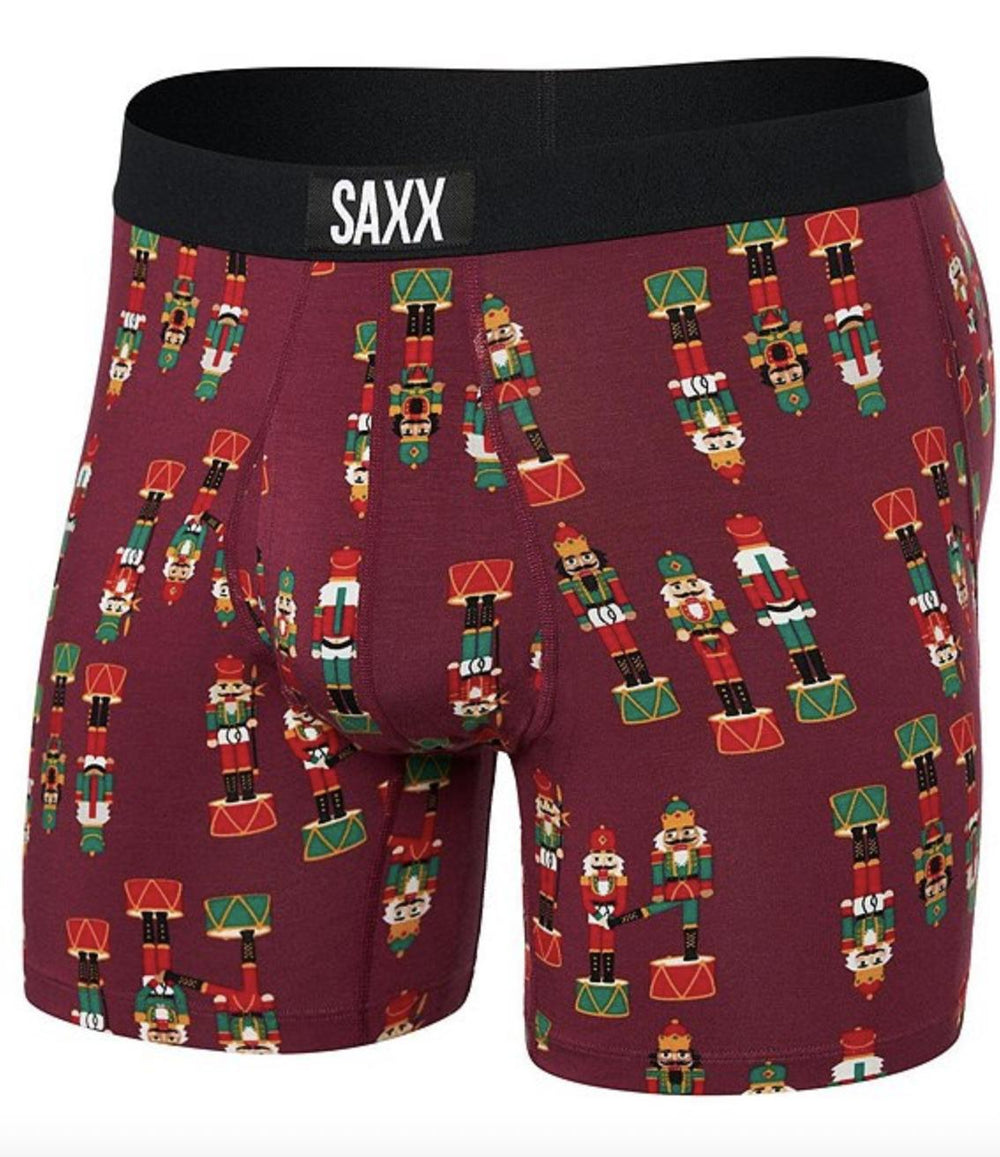 Saxx Vibe Extra Soft Comfort SXVX24F in Nutcracker-Mens-SAXX-Nutcracker Maroon-Small-Anna Bella Fine Lingerie, Reveal Your Most Gorgeous Self!