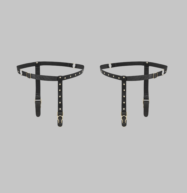 Scandale Studded Garters-Seductive Accessories-Scandale-Anna Bella Fine Lingerie, Reveal Your Most Gorgeous Self!