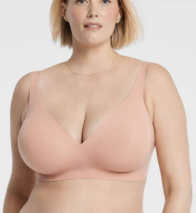 Evelyn & Bobbie Starlette Plunge Bra in Himalayan Salt-Anna Bella Fine Lingerie-Himalayan Salt-Small-