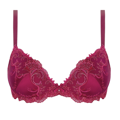 Lise Charmel Splendeur Soie in Splendeur Carmin ACC8580-Anna Bella Fine Lingerie-Splendeur Platine-32-B