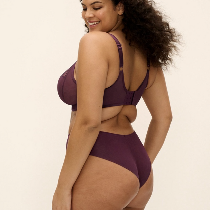 Elomi Reja Brazilian Brief in Fig EL303155