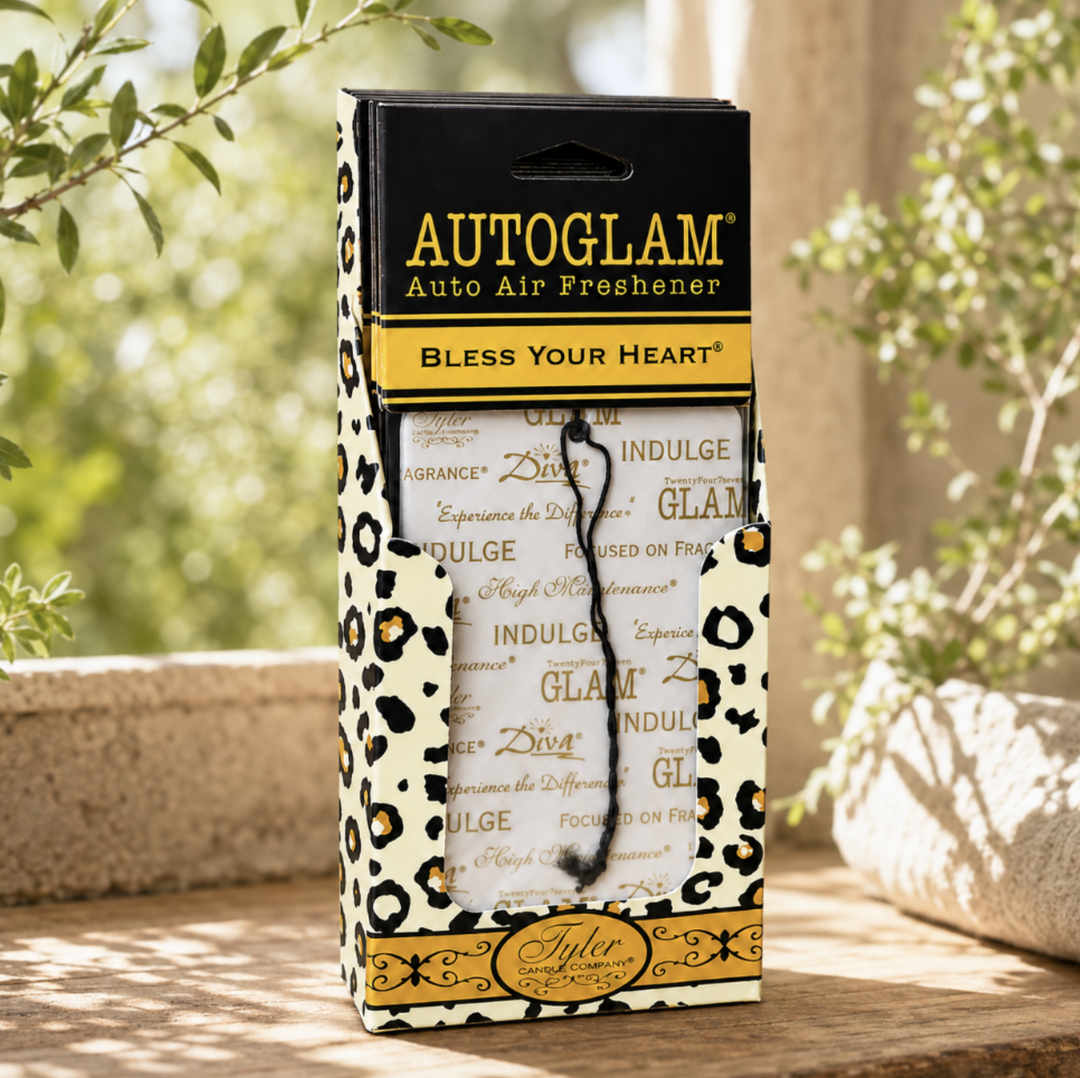 Tyler Candle Company Autoglam Air Freshener in Bless Your Heart