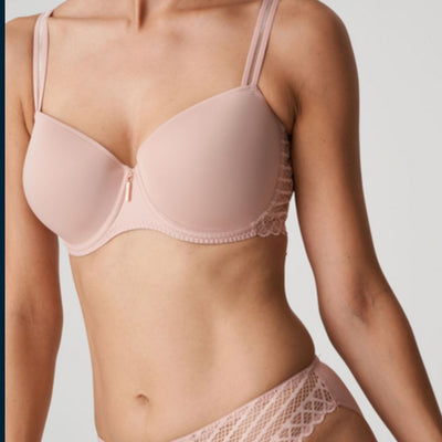 Prima Donna Twist East End Balcony Bra 0241932 in Powder Rose-Bras-Prima Donna-Powder Rose-30-F-Anna Bella Fine Lingerie, Reveal Your Most Gorgeous Self!