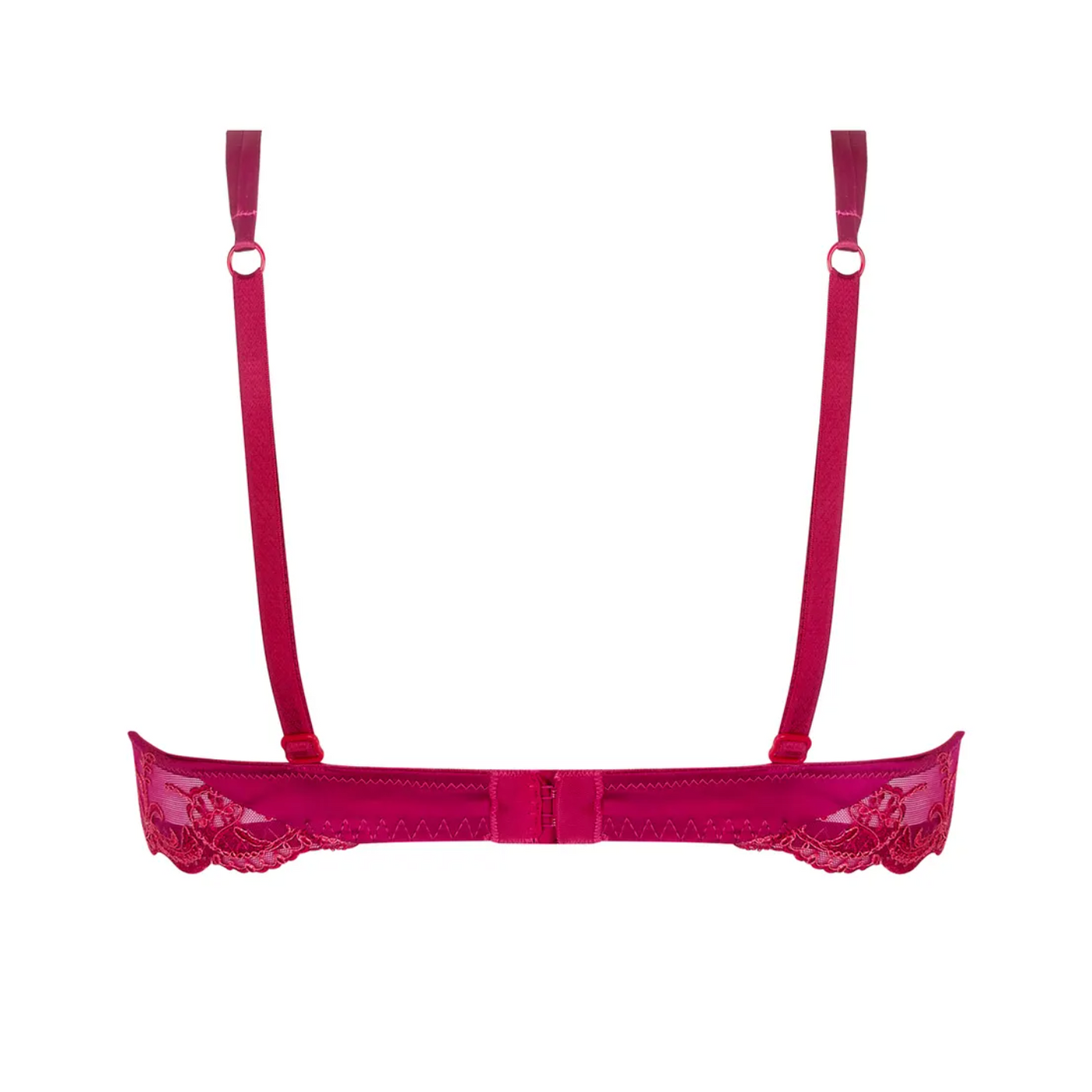Lise Charmel Splendeur Soie in Splendeur Carmin ACC8580-Anna Bella Fine Lingerie-Splendeur Platine-32-B