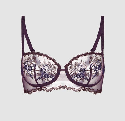 Simone Perele Intrigue Demi Cup Bra 1E2330 in Figue