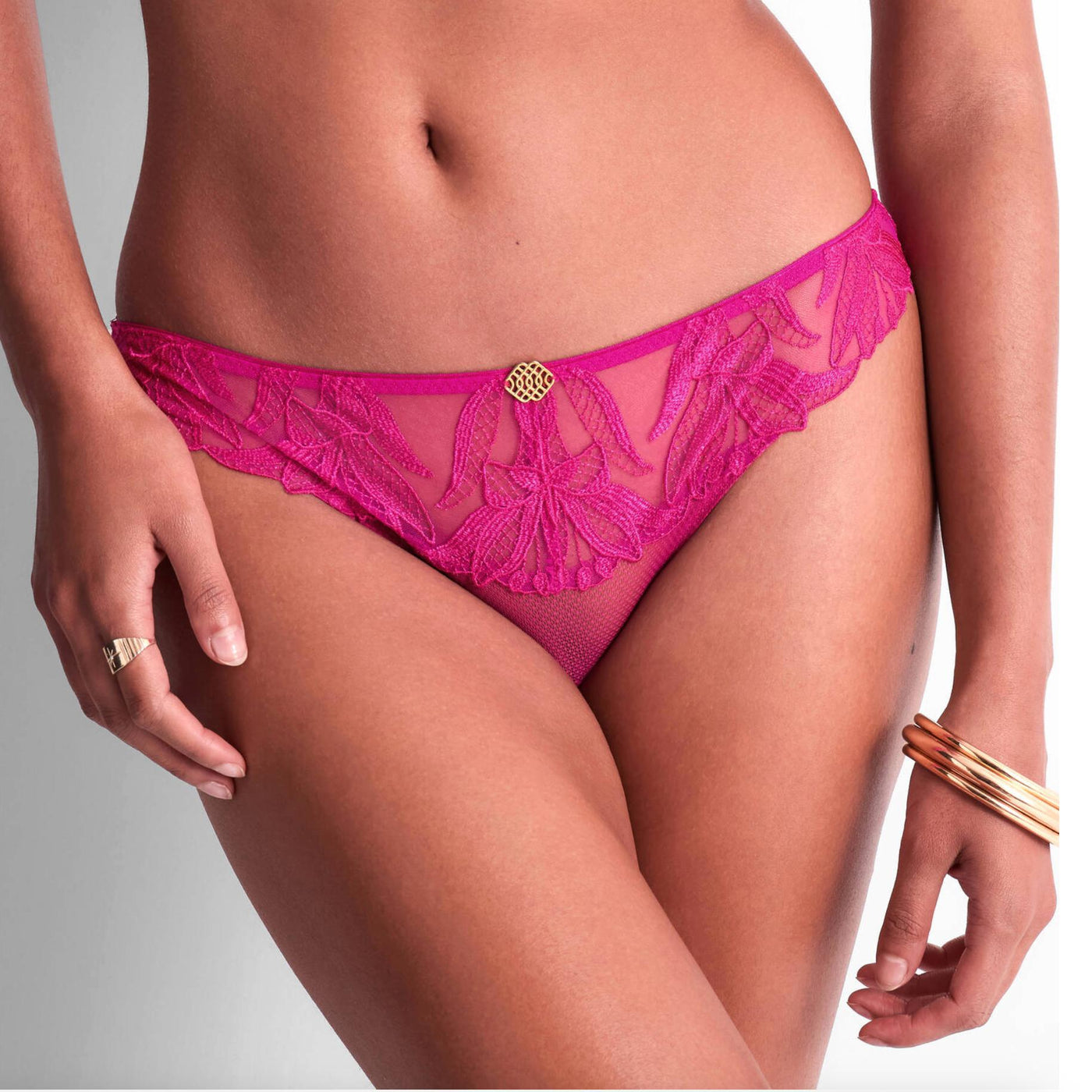 Aubade Sweet Euphoria Italian Brief in Passion Rose 6B27-Anna Bella Fine Lingerie-Passion Rose-XSmall-