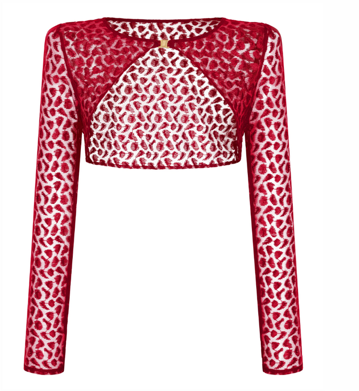 Aubade Crazy in Love Bolero in Red Delight 5D62