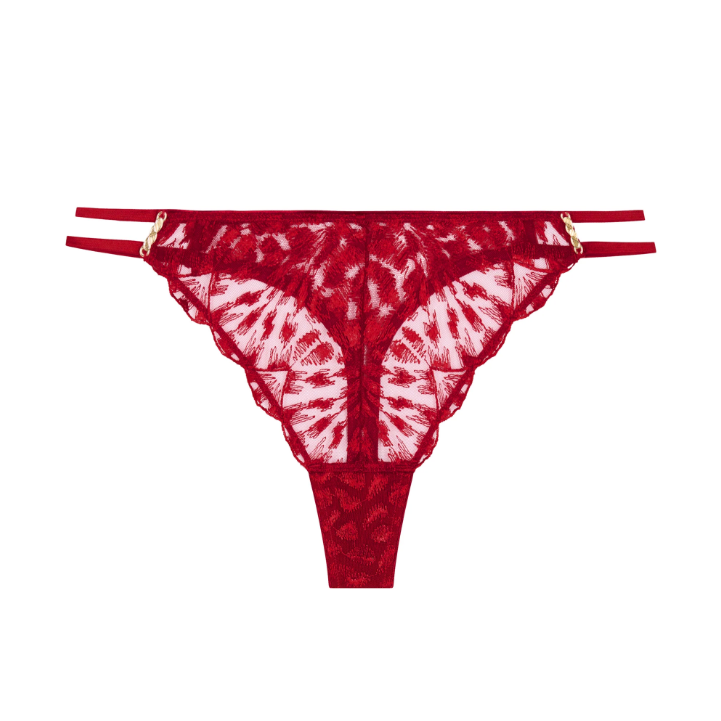 Aubade Crazy in Love Tanga in Red Delight 5D26