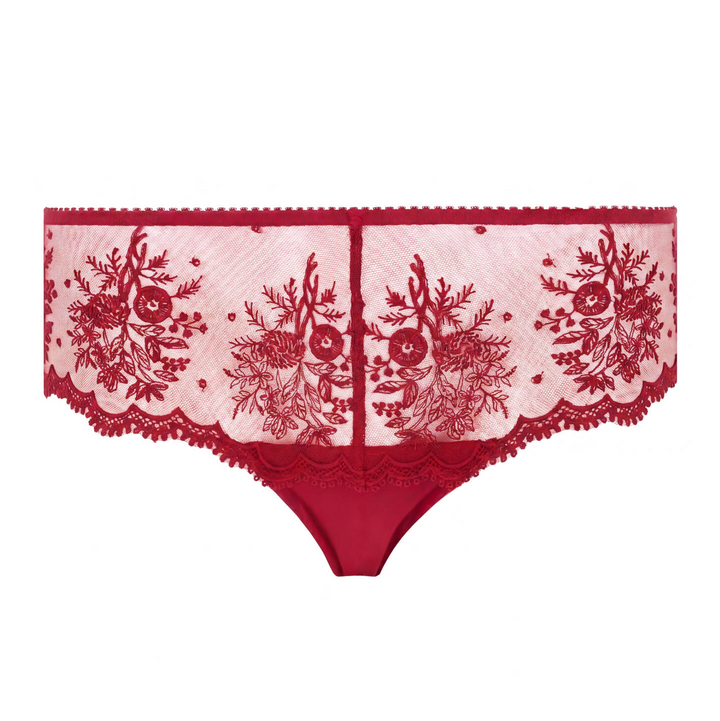 Simone Perele Intrigue Boyshort 1E2630 in Opera Red