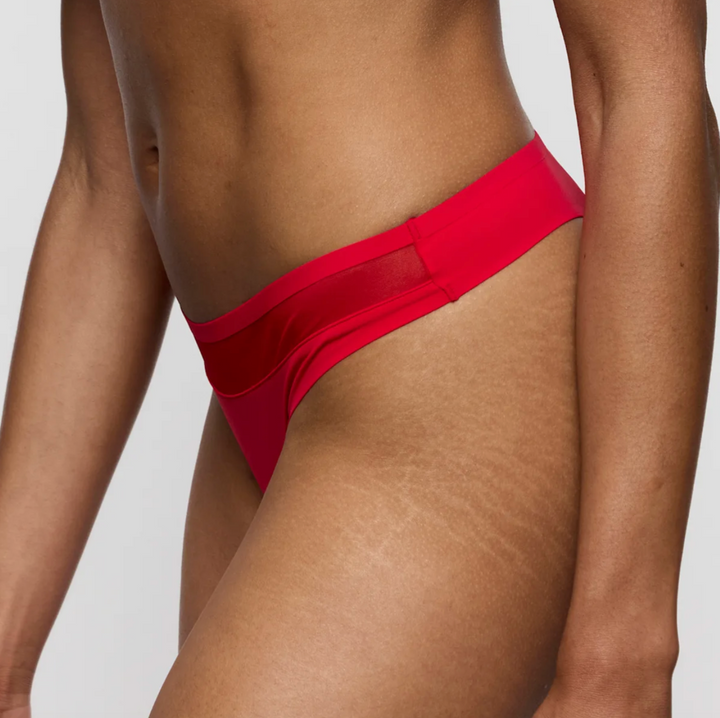 Marie Jo Louie Thong 0622090 in True Red