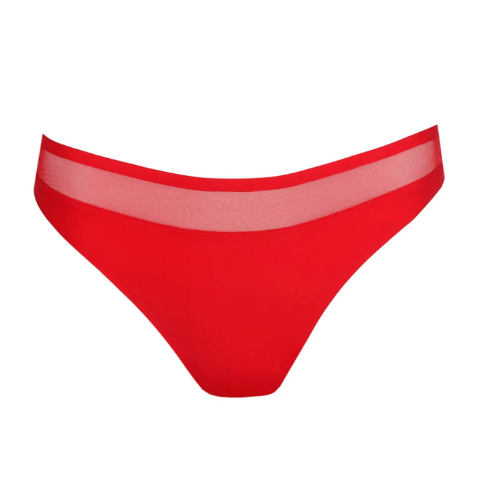 Marie Jo Louie Thong 0622090 in True Red