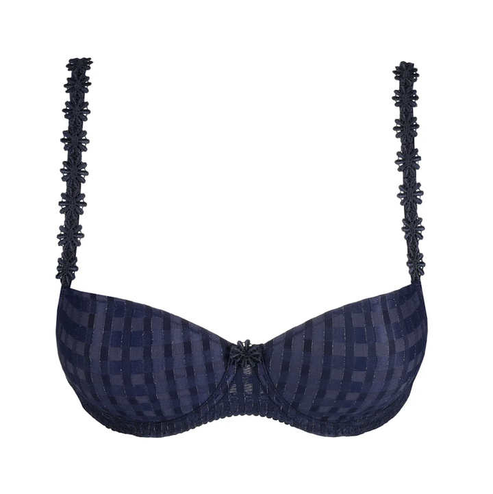 Marie Jo Avero Padded Balcony Bra in Velvet Blue 0100419