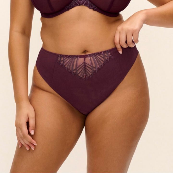 Elomi Reja Brazilian Brief in Fig EL303155