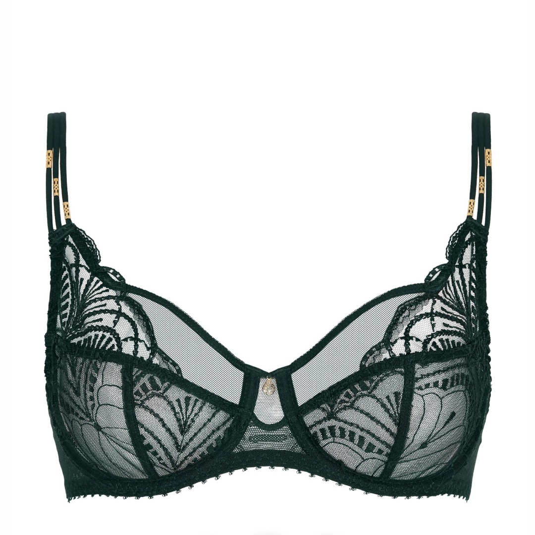 Aubade Vibes Scarf Bra ini Mysterioius Green 2BN13