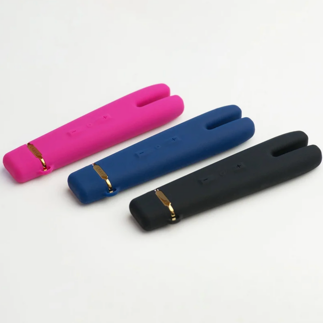 Crave Duet Flex Vibrator in Blue