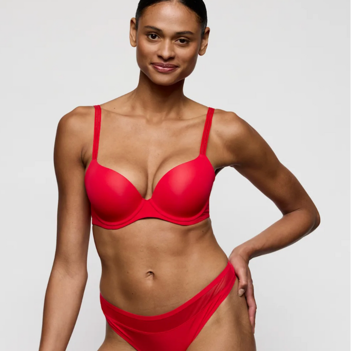 Marie Jo Louie Push Up Bra 0122097 in True Red