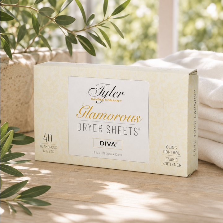 Tyler Candle Company Dryer Sheets in Diva