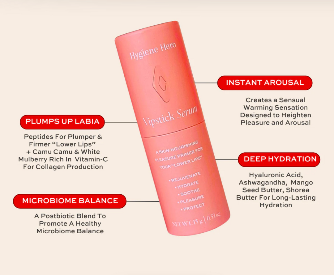 Hygiene Hero Vipstick Serum in Strawberry Smoothie