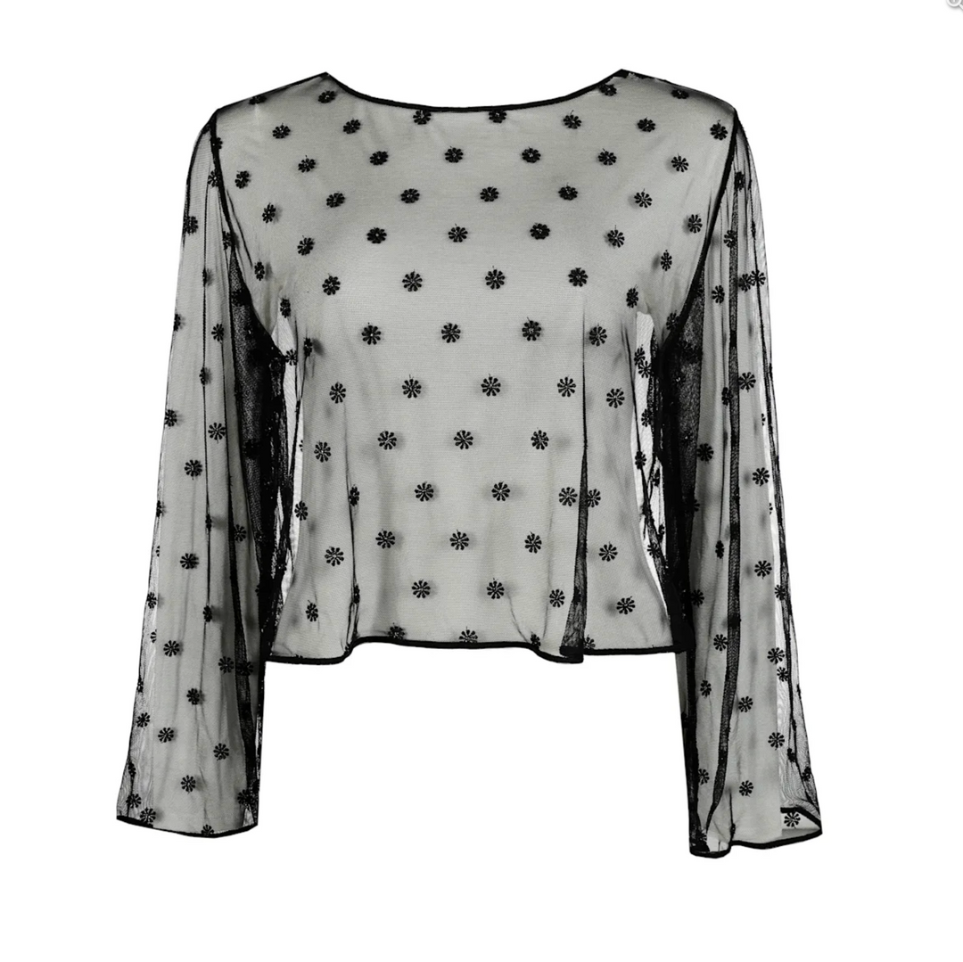Marie Jo Daisy Top in Black 0803029