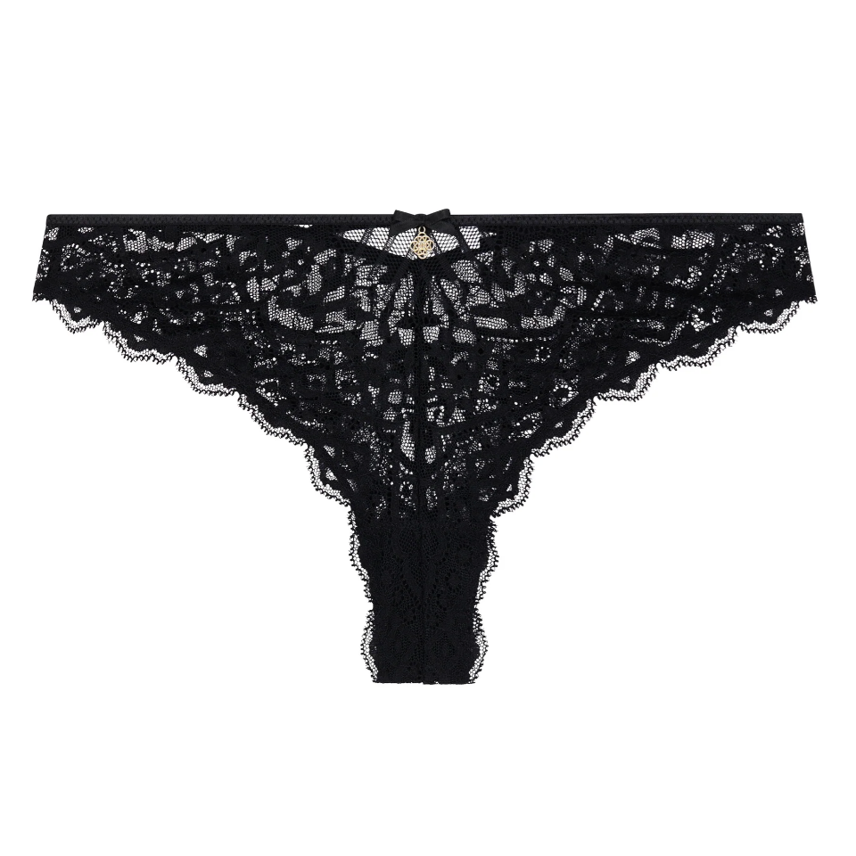 Aubade Love Vertigo Tanga in Black 7I26