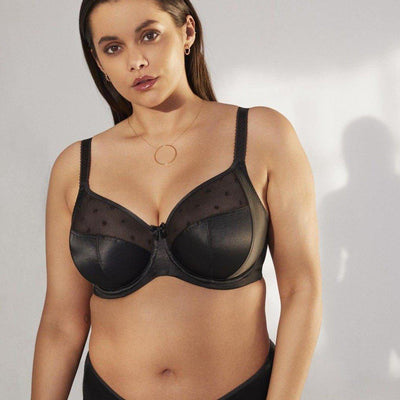 Sculptresse Candi Full Cup Bra 9375 in Black-Anna Bella Fine Lingerie-Black-38-E