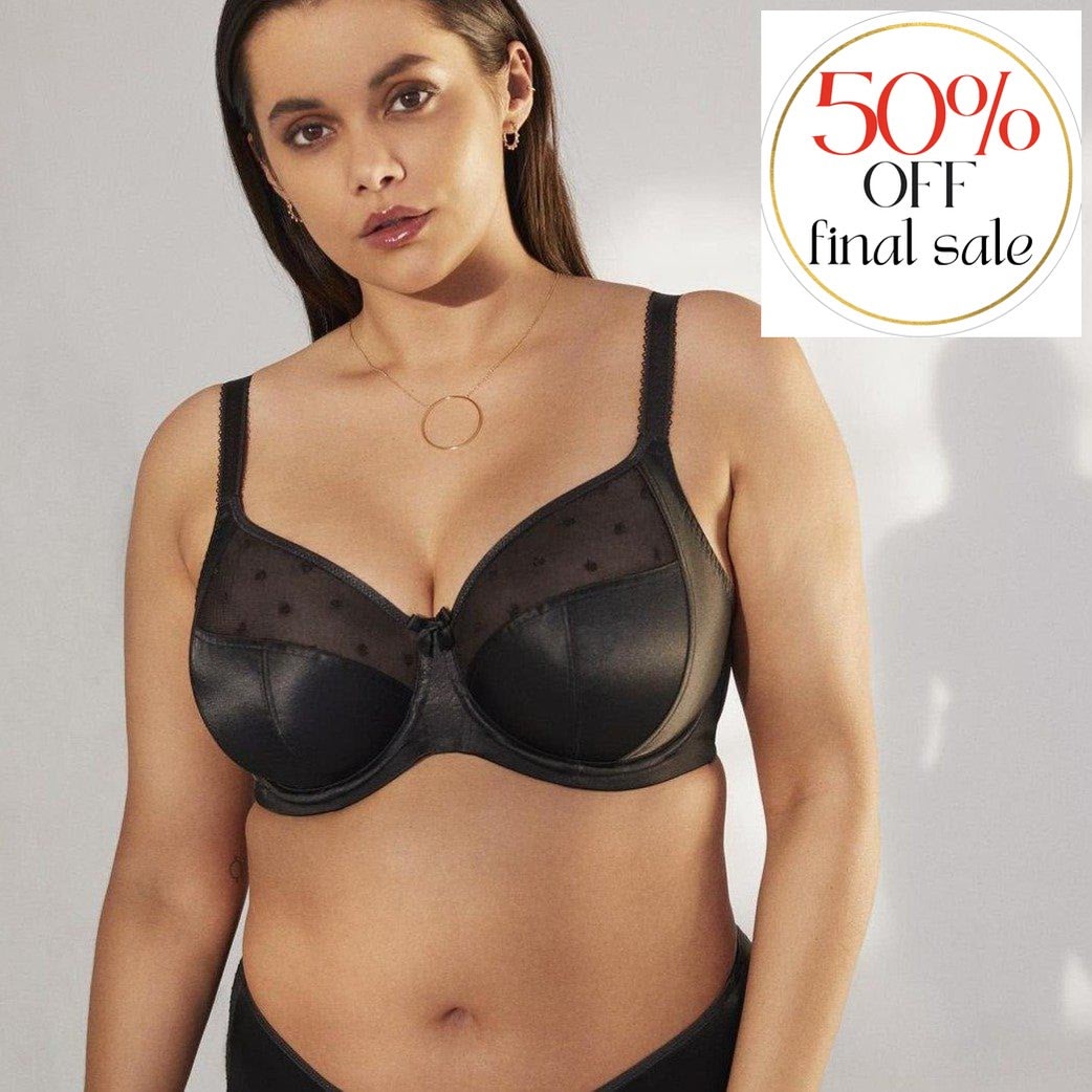 Sculptresse Candi Full Cup Bra 9375 in Black-Bras-Sculptresse-Black-38-E-Anna Bella Fine Lingerie, Reveal Your Most Gorgeous Self!